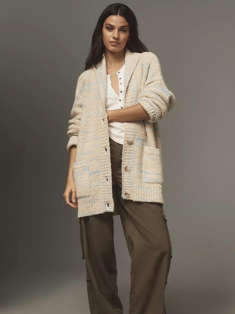 Anthropologie Pilcro Oversized Cardigan Sweater, XS